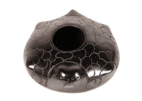 Mata Ortiz Black Turtle Pottery By Jose L. Quezada