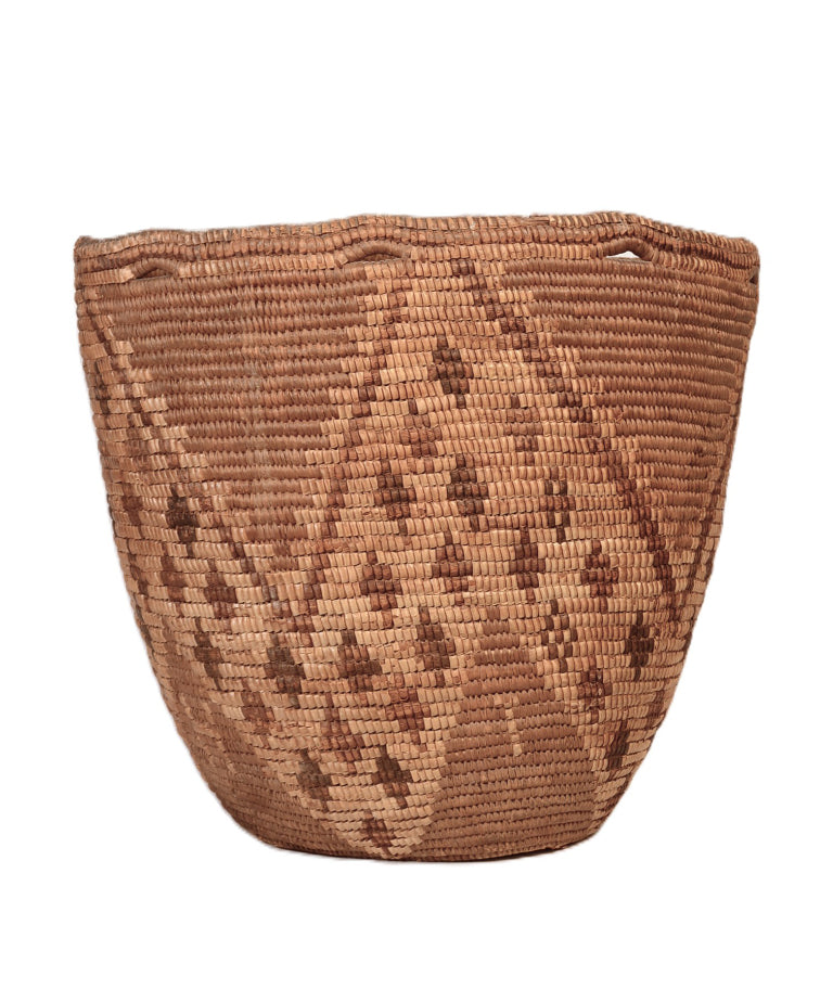 Salish Oval Burden Basket