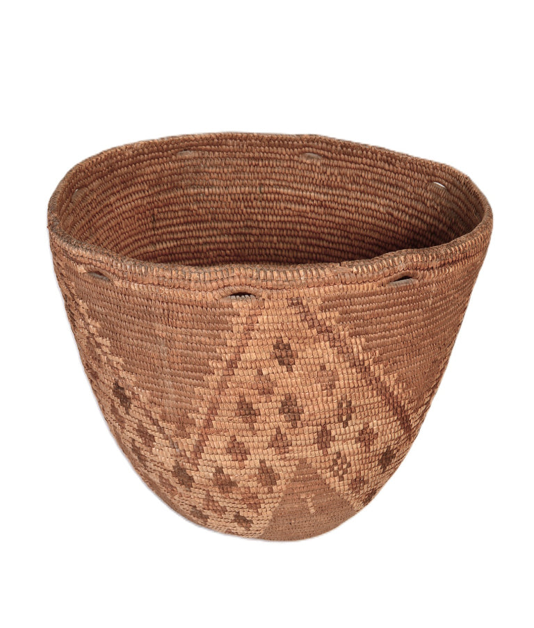 Salish Oval Burden Basket