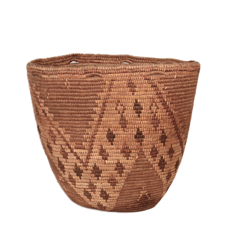 Salish Oval Burden Basket