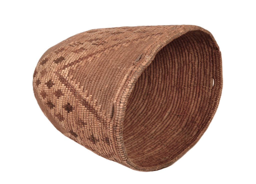 Salish Oval Burden Basket