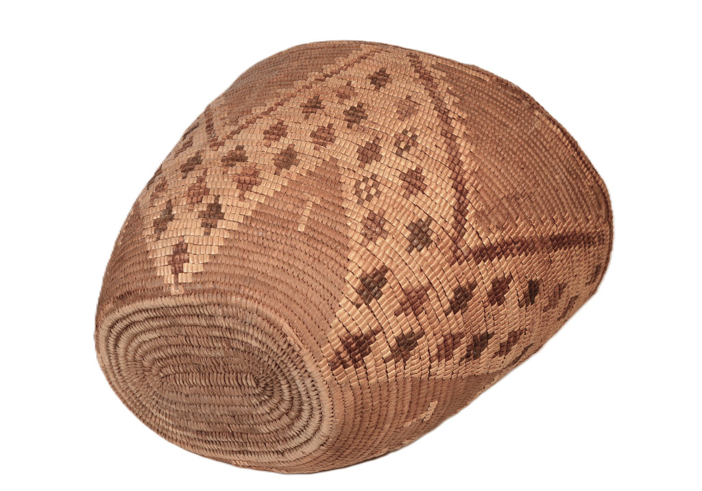 Salish Oval Burden Basket