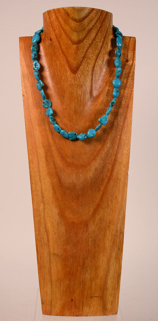 Santo Domingo or Navajo Turquoise Necklace