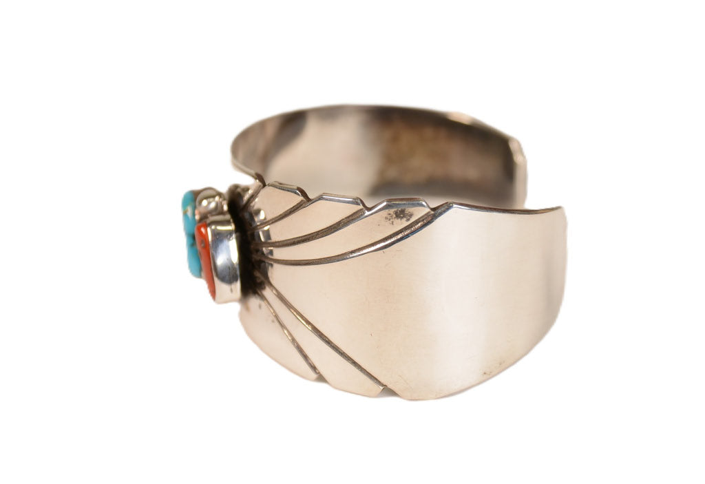 Navajo Cuff Bracelet by John Delvin