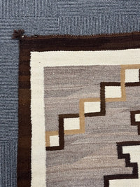 Navajo Early Two Gray Hills Rug