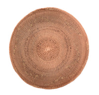 Yurok Hat Basketry with Yellow quill