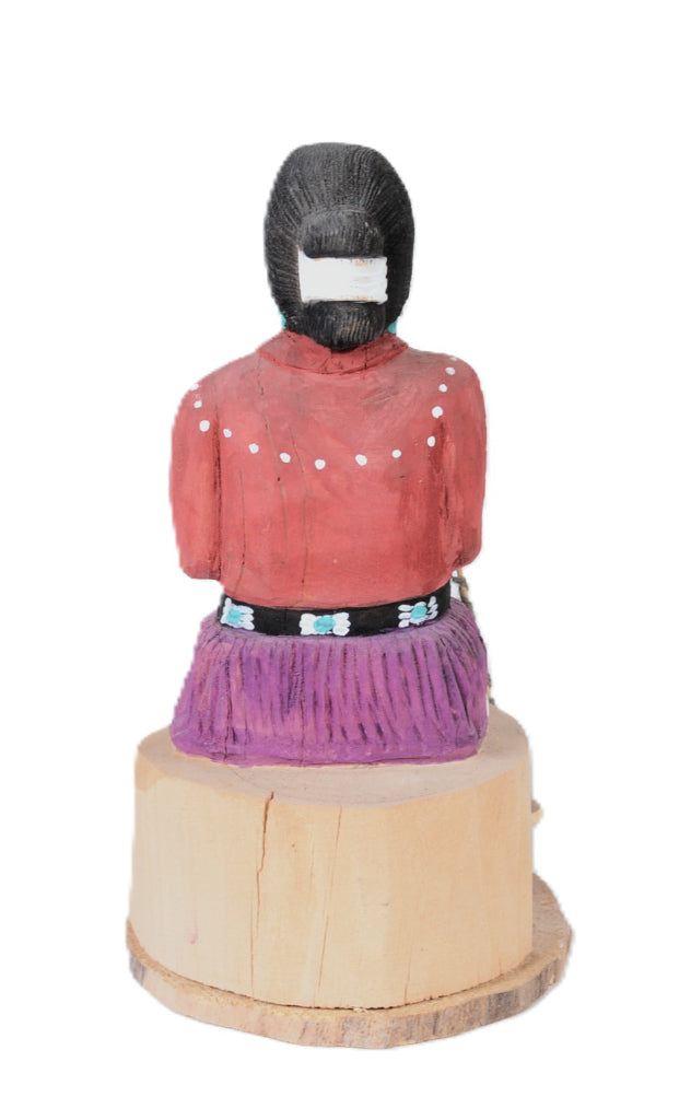 Navajo Wood Carving Doll By Rena Juan