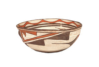 Zuni Dough Bowl Pottery