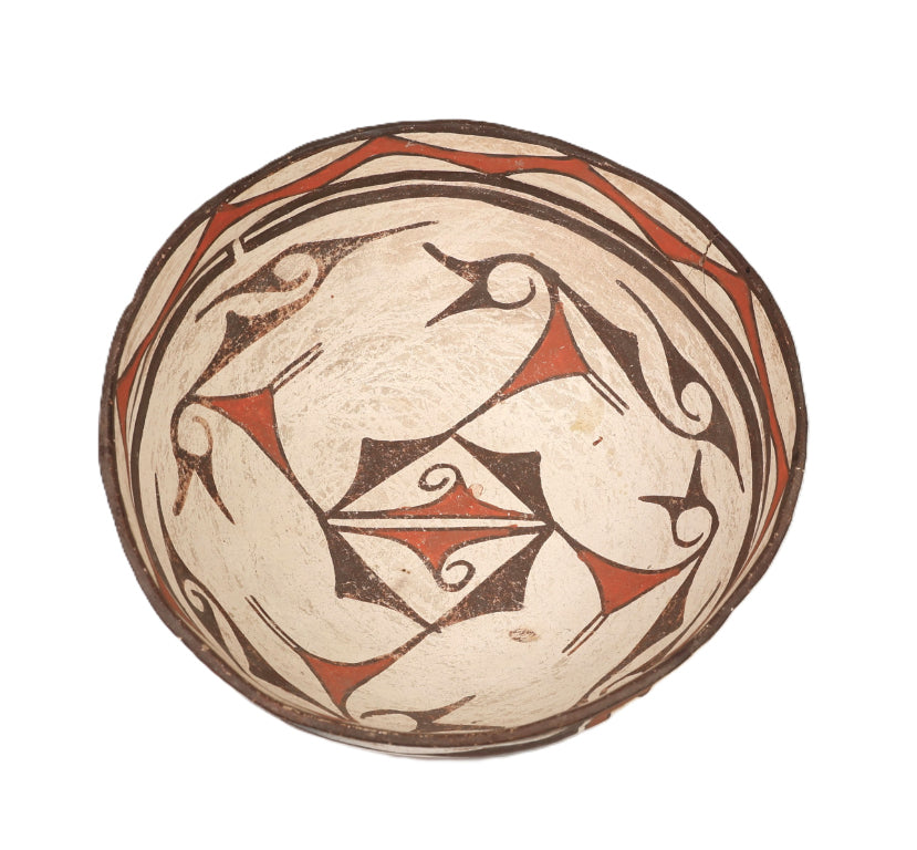 Zuni Dough Bowl Pottery