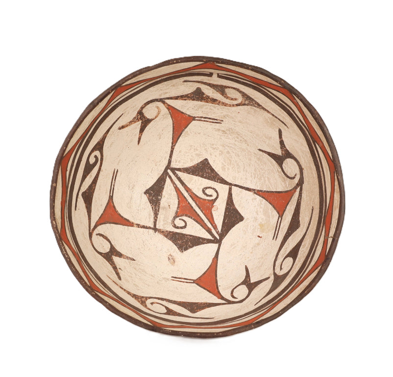 Zuni Dough Bowl Pottery