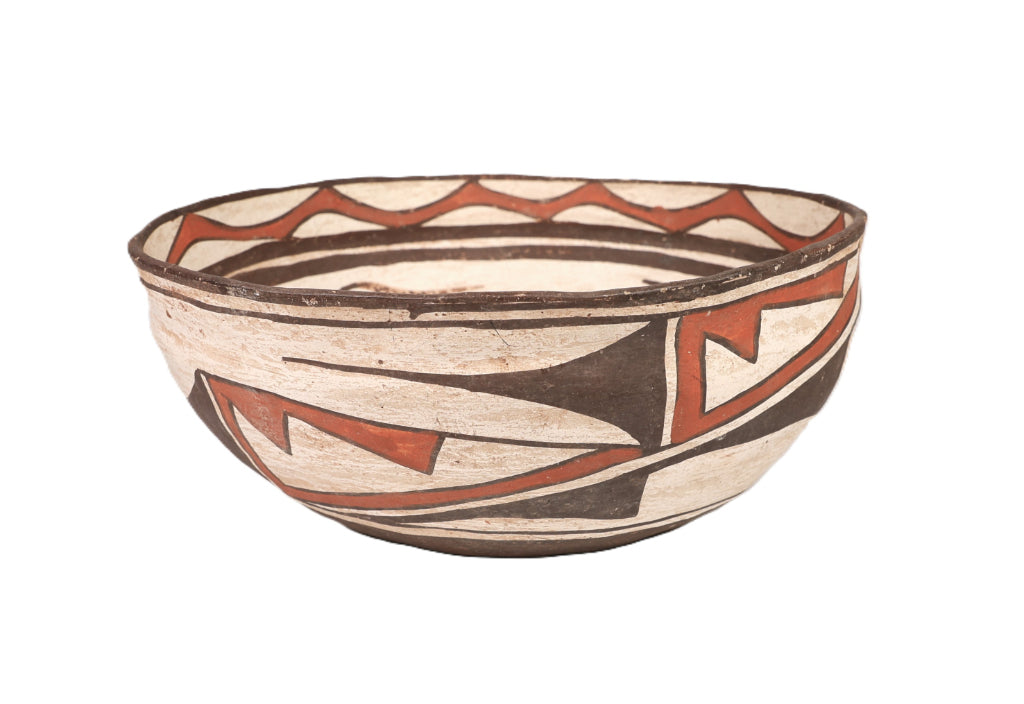 Zuni Dough Bowl Pottery