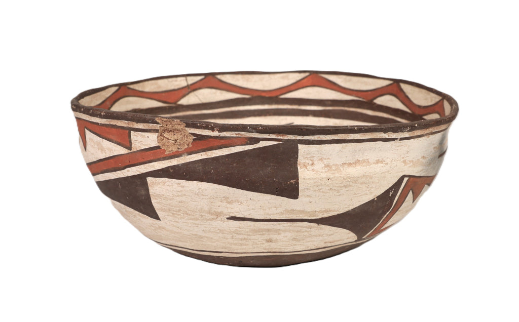 Zuni Dough Bowl Pottery