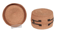 Tlingit Basket with Rattle Lid