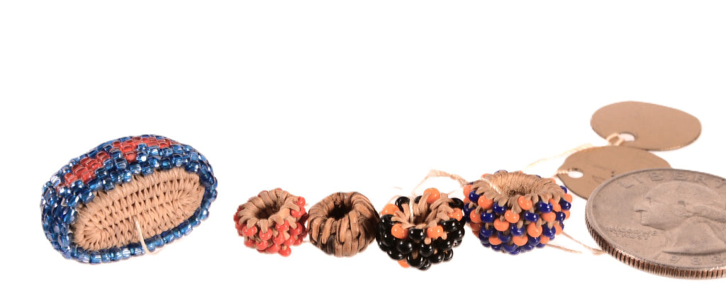 Pomo Micro Miniature Baskets Set of 5