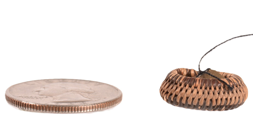 Pomo Miniature Oval Basket