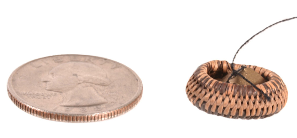 Pomo Miniature Oval Basket