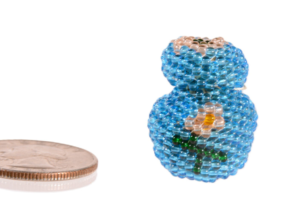 Paiute Miniature Beaded Basket