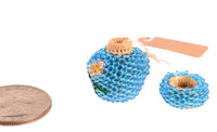 Paiute Miniature Beaded Basket