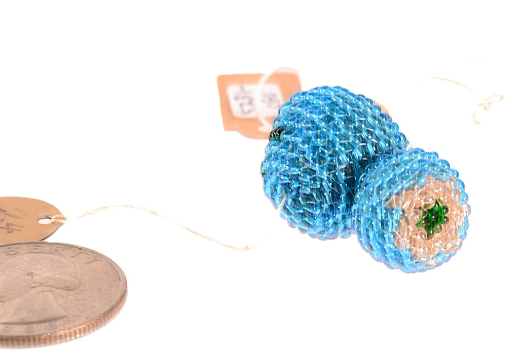 Paiute Miniature Beaded Basket