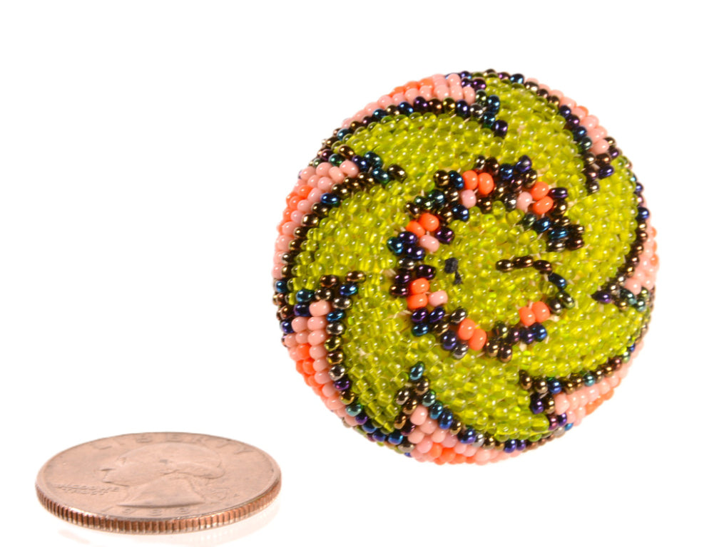Paiute Miniature Beaded Basket