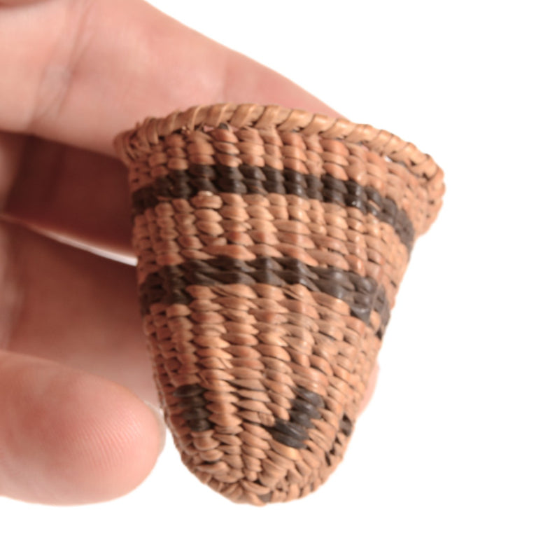 Pomo Miniature Burden Basket