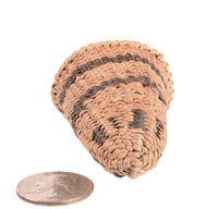 Pomo Miniature Burden Basket