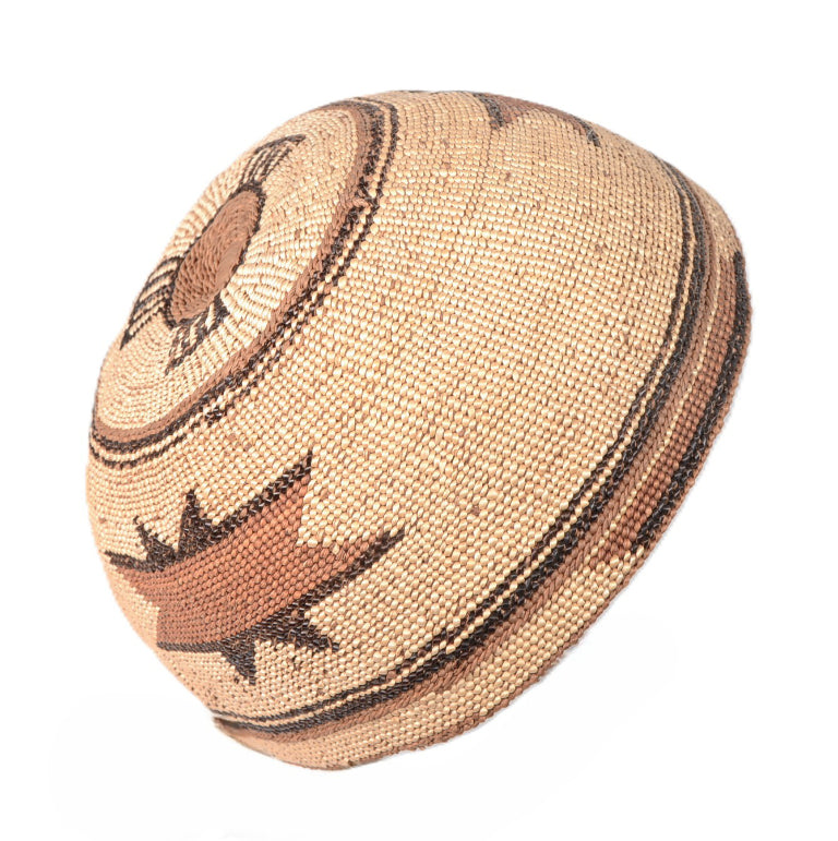 Hupa Karuk Hat Basketry