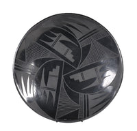 San Ildephonse Plate Pottery By Juanita