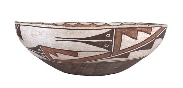 Zuni Dough Bowl Pottery