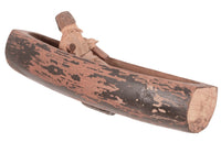 Rare Seminole Wood Canoe with Figure