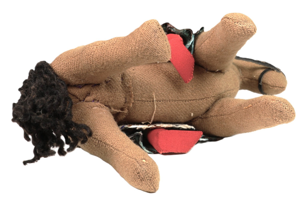 Navajo Female Riding a Horse Doll