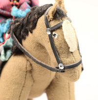 Navajo Female Riding a Horse Doll