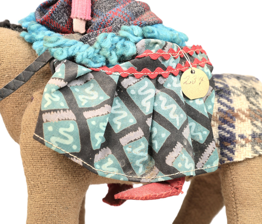 Navajo Female Riding a Horse Doll