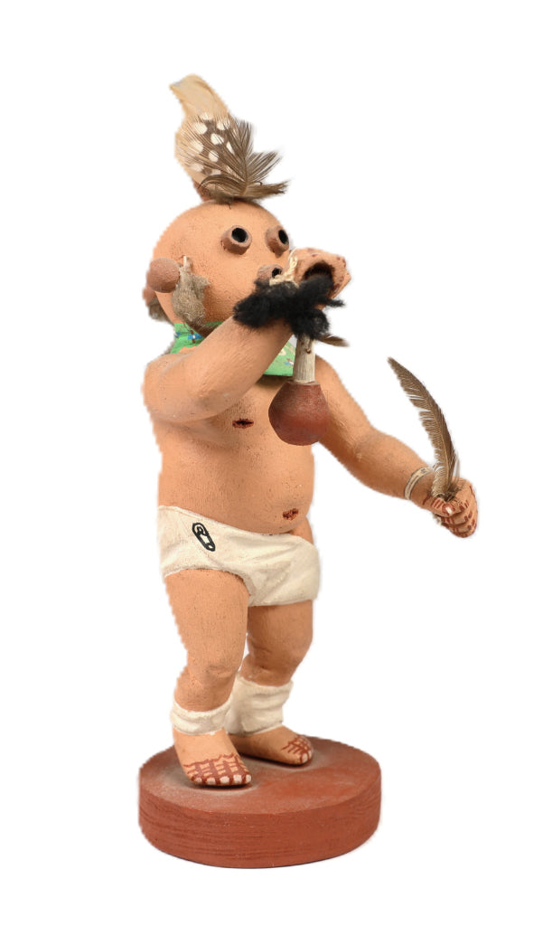 Hopi Kachina Mudhead Baby Doll By Henry Shelton