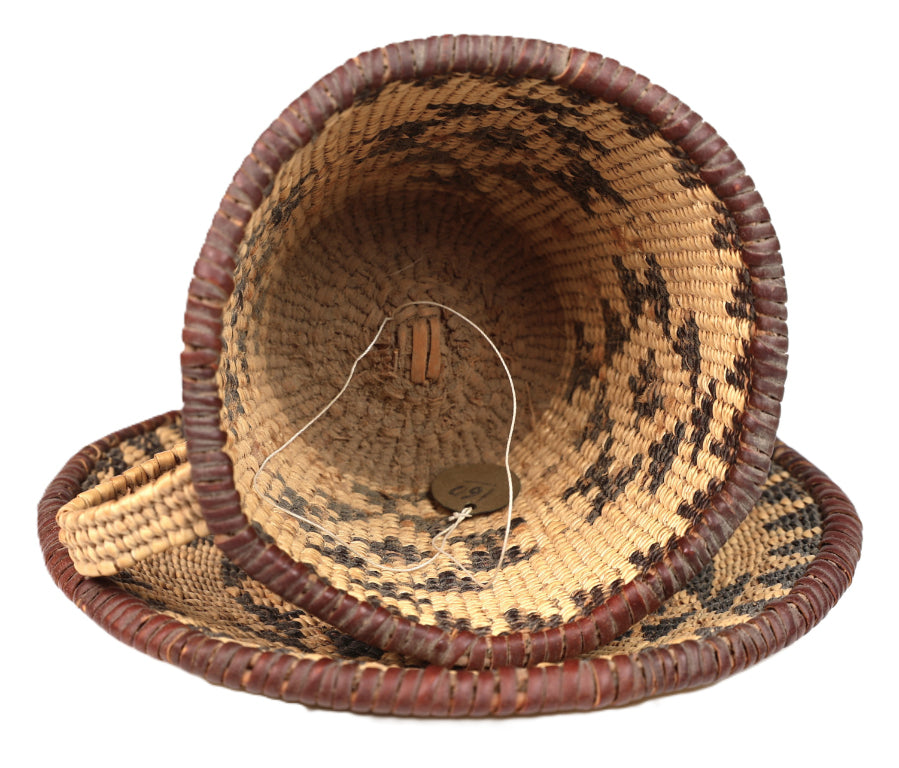 Pit River Tea Cup and Saucer Basket