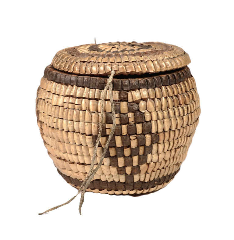 Salish Lid Basket