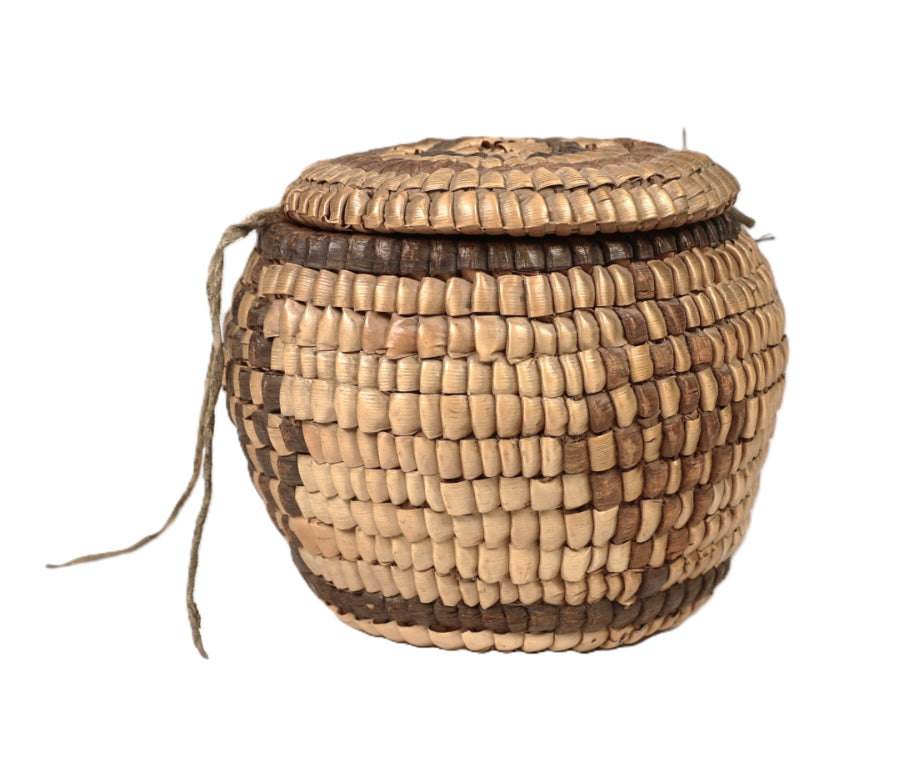 Salish Lid Basket