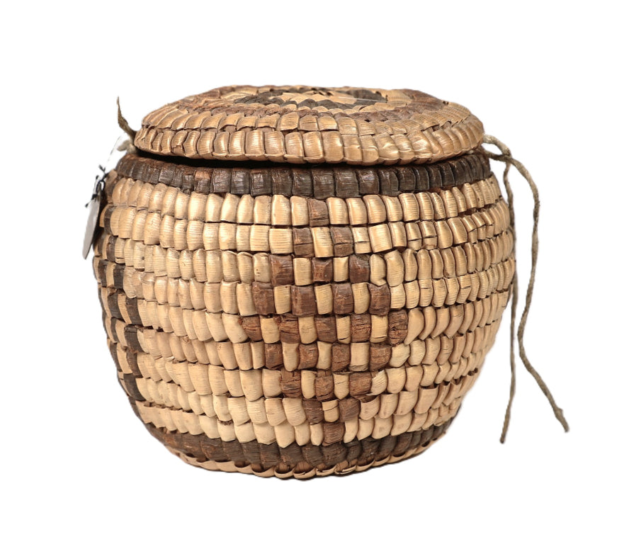 Salish Lid Basket