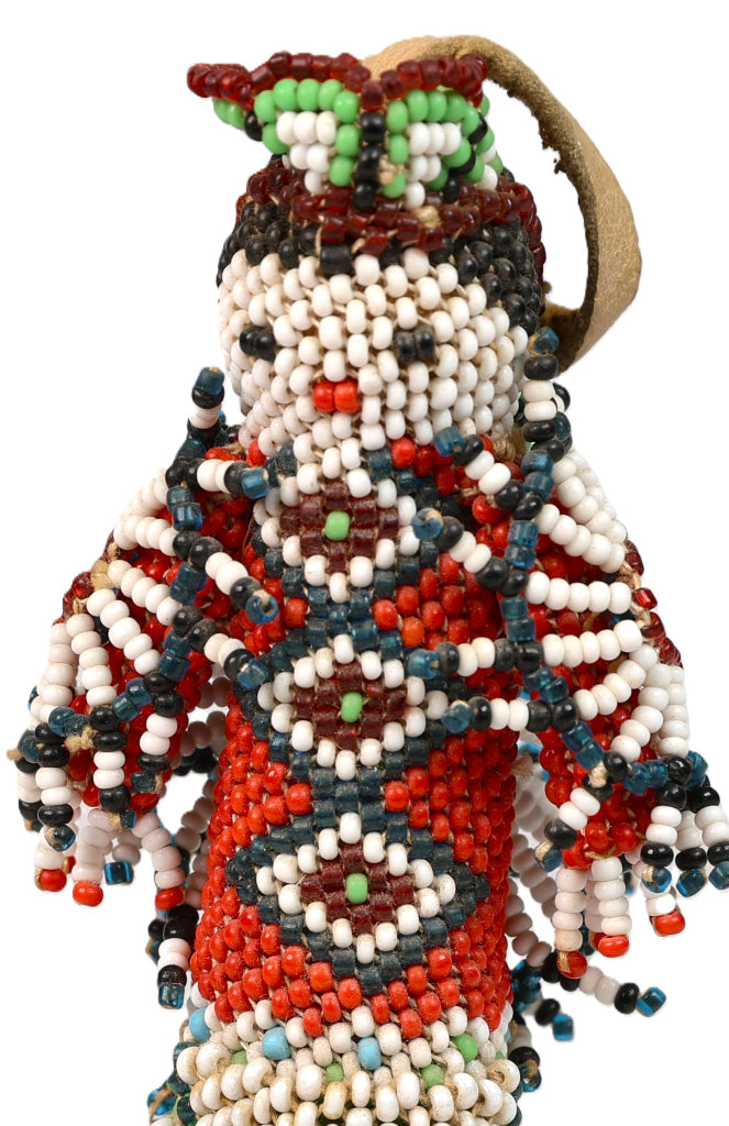Zuni Fully Beaded Brave Doll