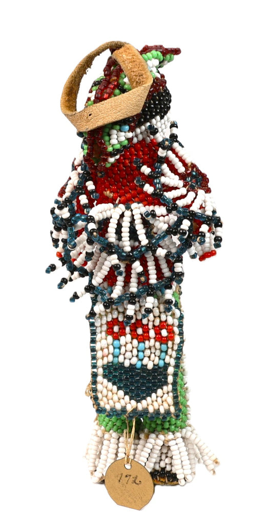 Zuni Fully Beaded Brave Doll