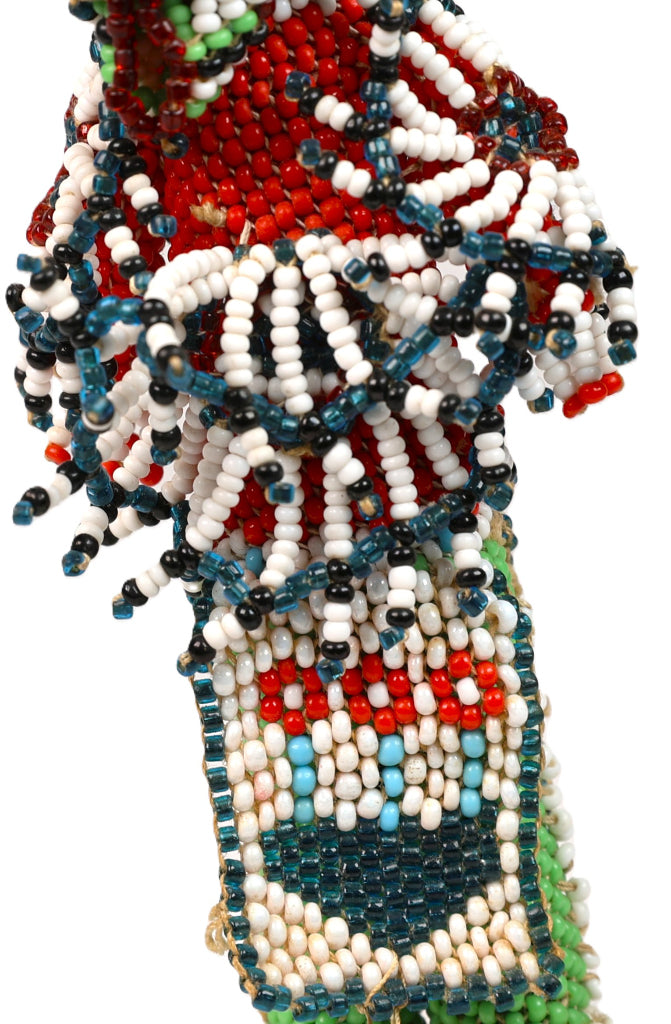 Zuni Fully Beaded Brave Doll