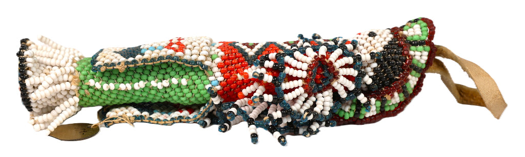 Zuni Fully Beaded Brave Doll