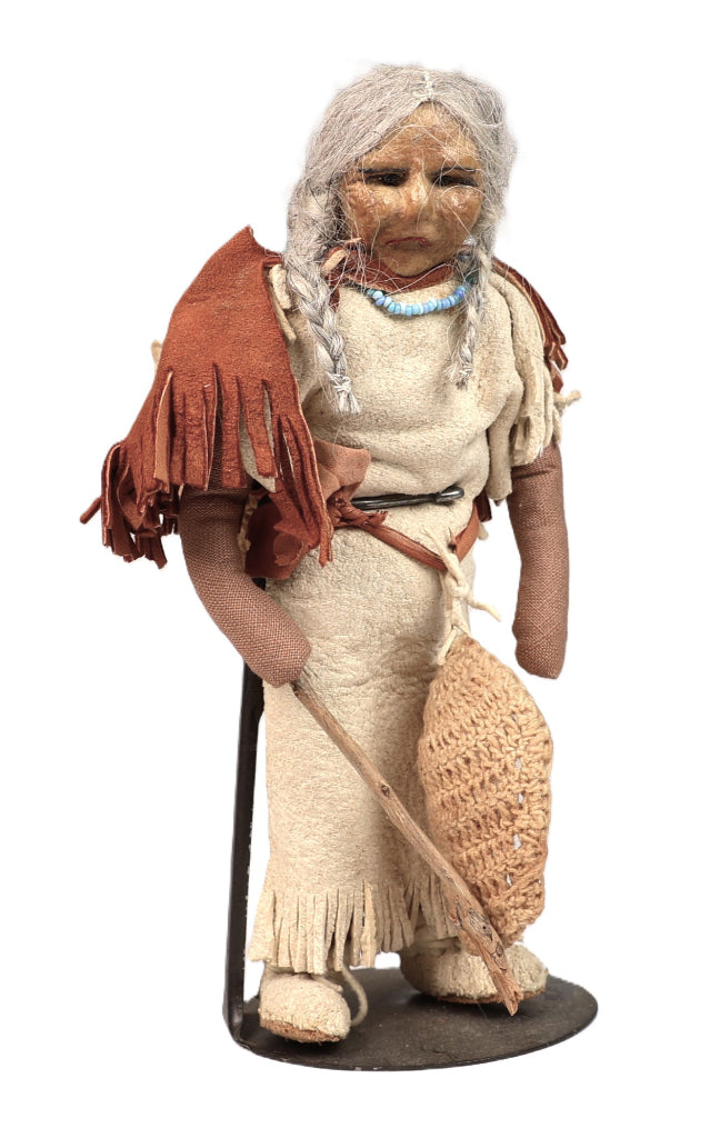 Chemehuevi Gray Haired Squaw Doll