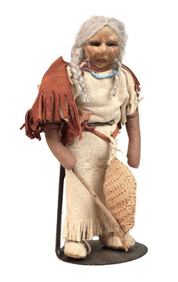 Chemehuevi Gray Haired Squaw Doll