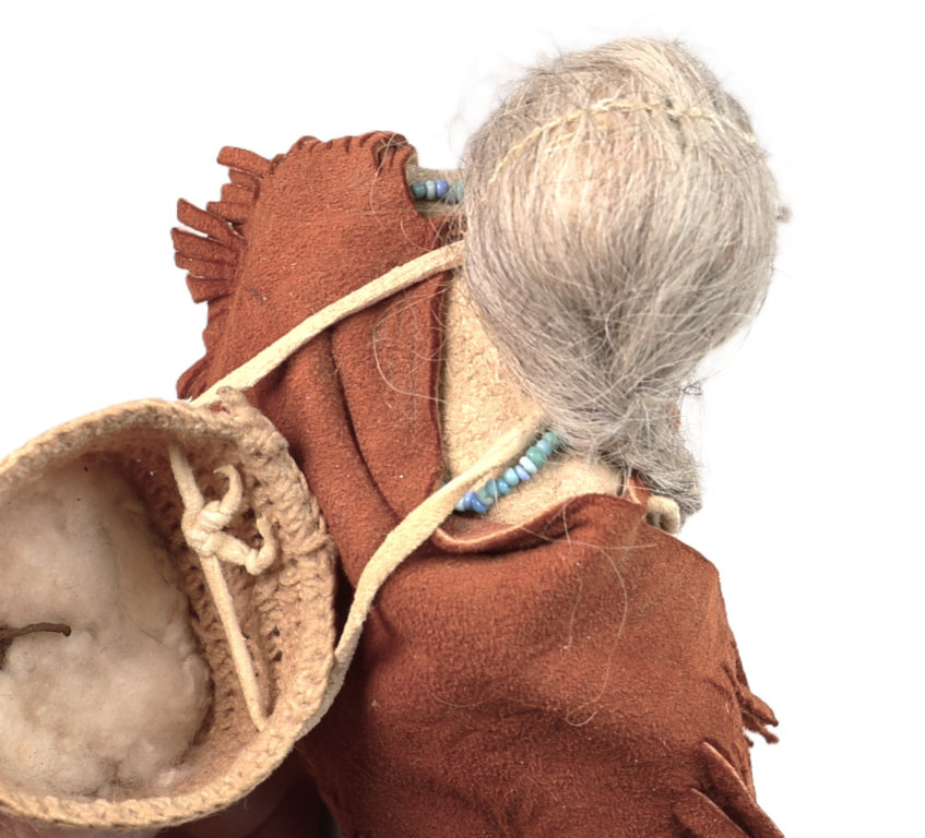 Chemehuevi Gray Haired Squaw Doll
