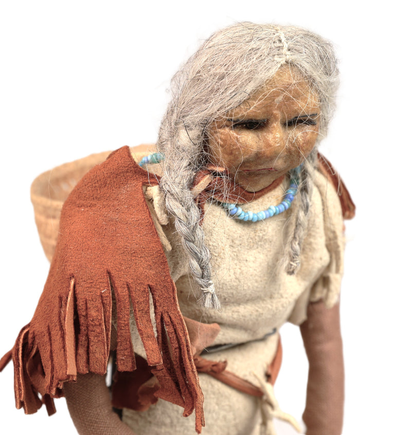 Chemehuevi Gray Haired Squaw Doll