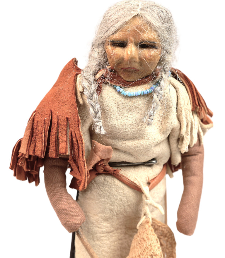 Chemehuevi Gray Haired Squaw Doll
