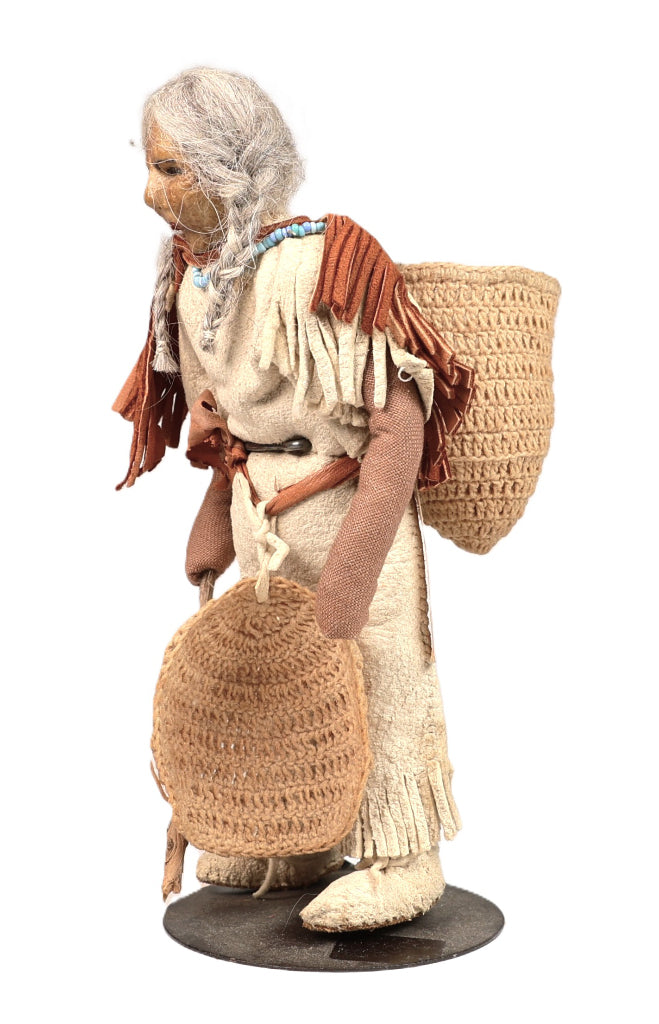 Chemehuevi Gray Haired Squaw Doll
