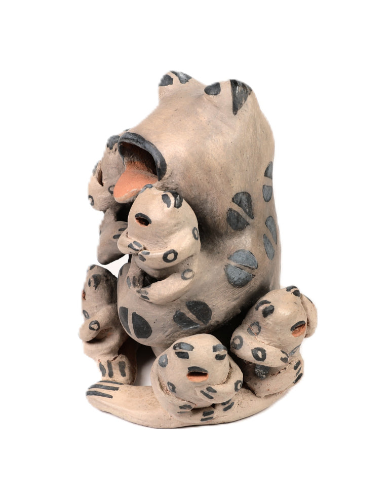 Cochiti Storyteller Frog Pottery By Mary Martin