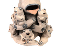 Cochiti Storyteller Frog Pottery By Mary Martin